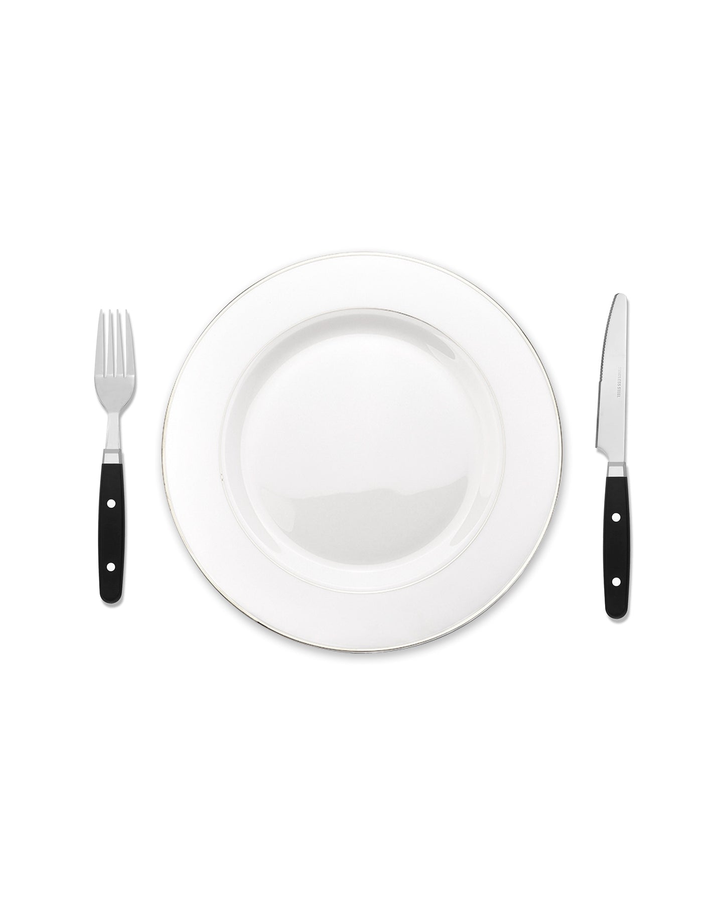 Wholesale Bulk Lot of 10 Bon Henley 16-Piece Stainless Steel Cutlery Sets - Black