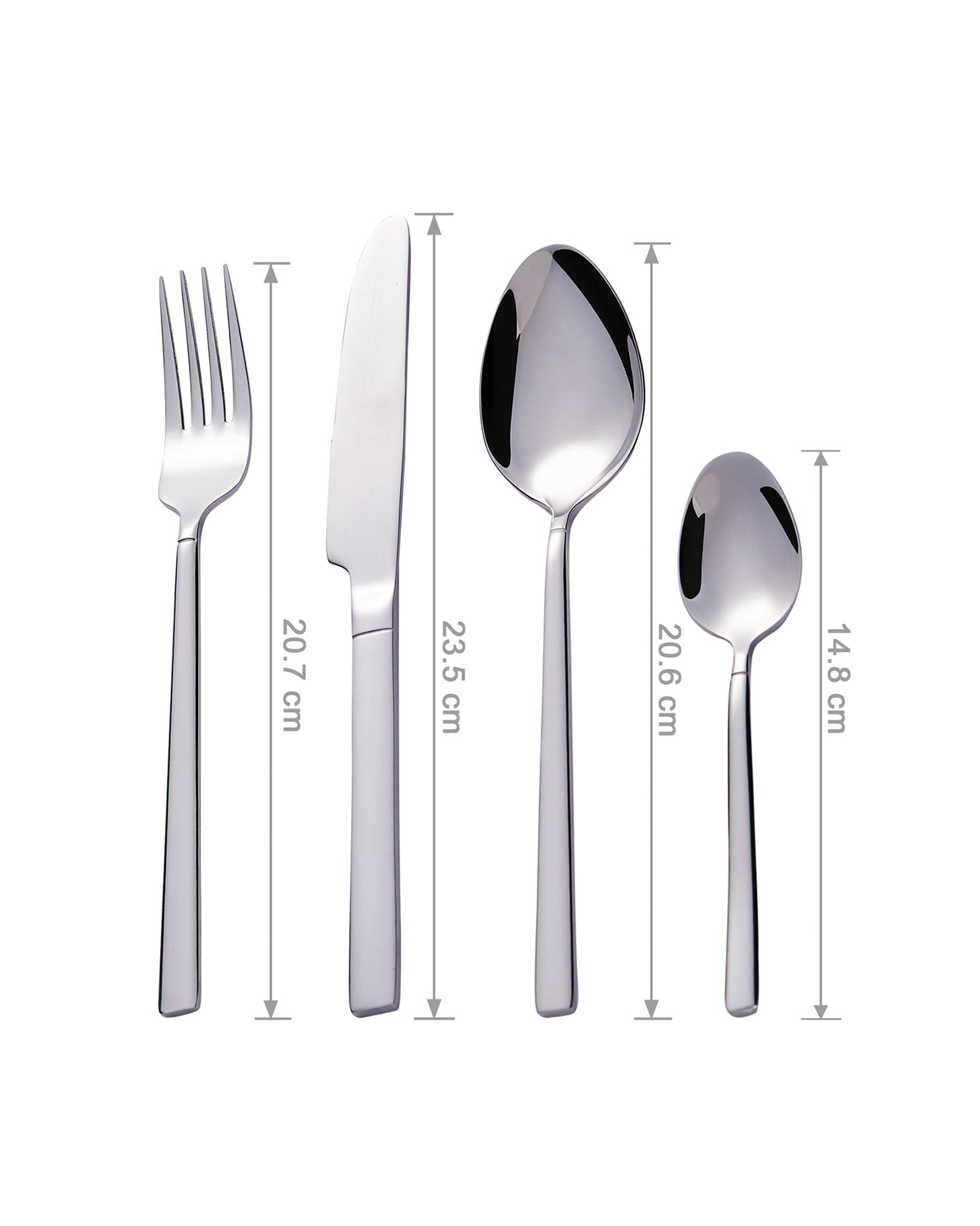 Wholesale Bulk Lot of 10 Bon Slit 24-Piece Stainless Steel Cutlery Sets