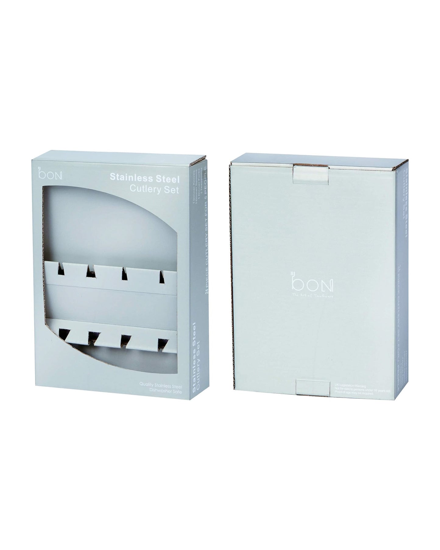 Bon Mosaic 24-Piece Stainless Steel Cutlery Set