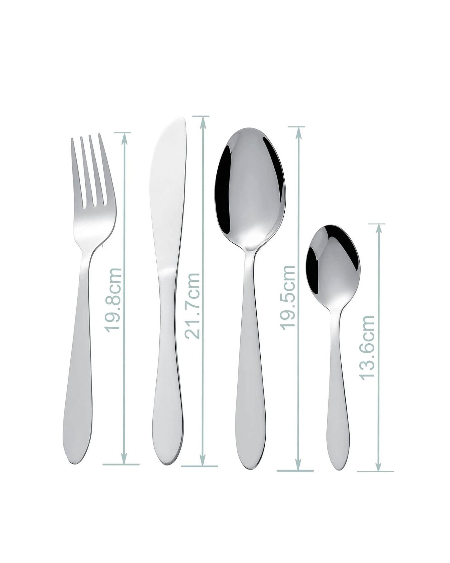 Bon Elegance 16-Piece Stainless Steel Cutlery Set