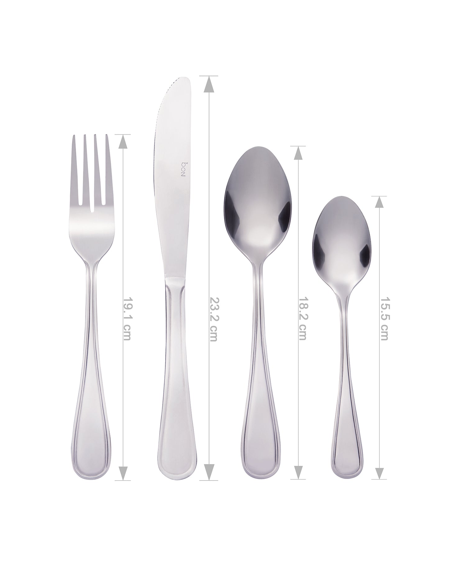 Bon Classica 24-Piece Stainless Steel Cutlery Set