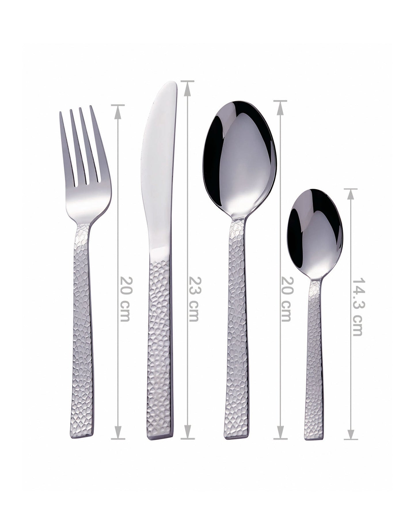 Wholesale Bulk Lot of 10 Bon Bubble 24-Piece Stainless Steel Cutlery Sets