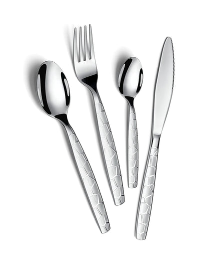Bon Mosaic 24-Piece Stainless Steel Cutlery Set