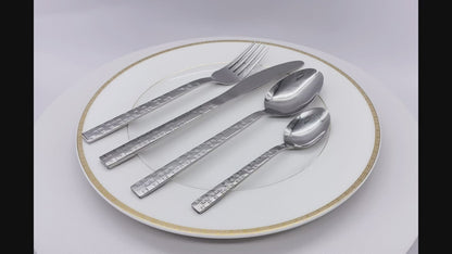 Bon Emerald 24-Piece Stainless Steel Cutlery Set