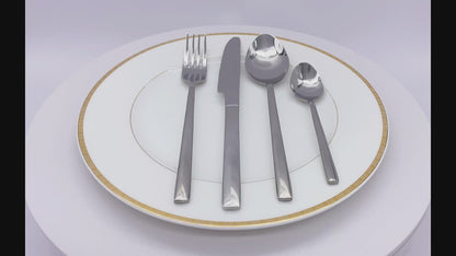 Bon Slit 24-Piece Stainless Steel Cutlery Set