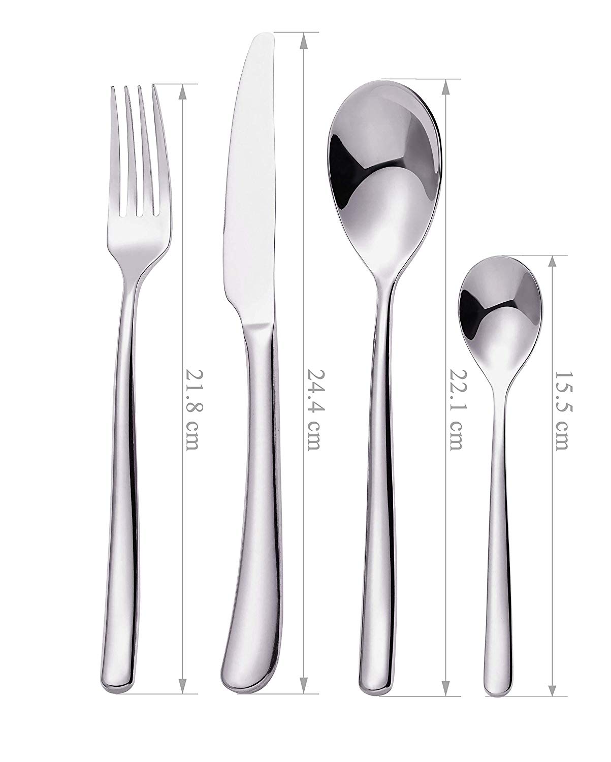 Bon Prestige 24-Piece Stainless Steel Cutlery Set