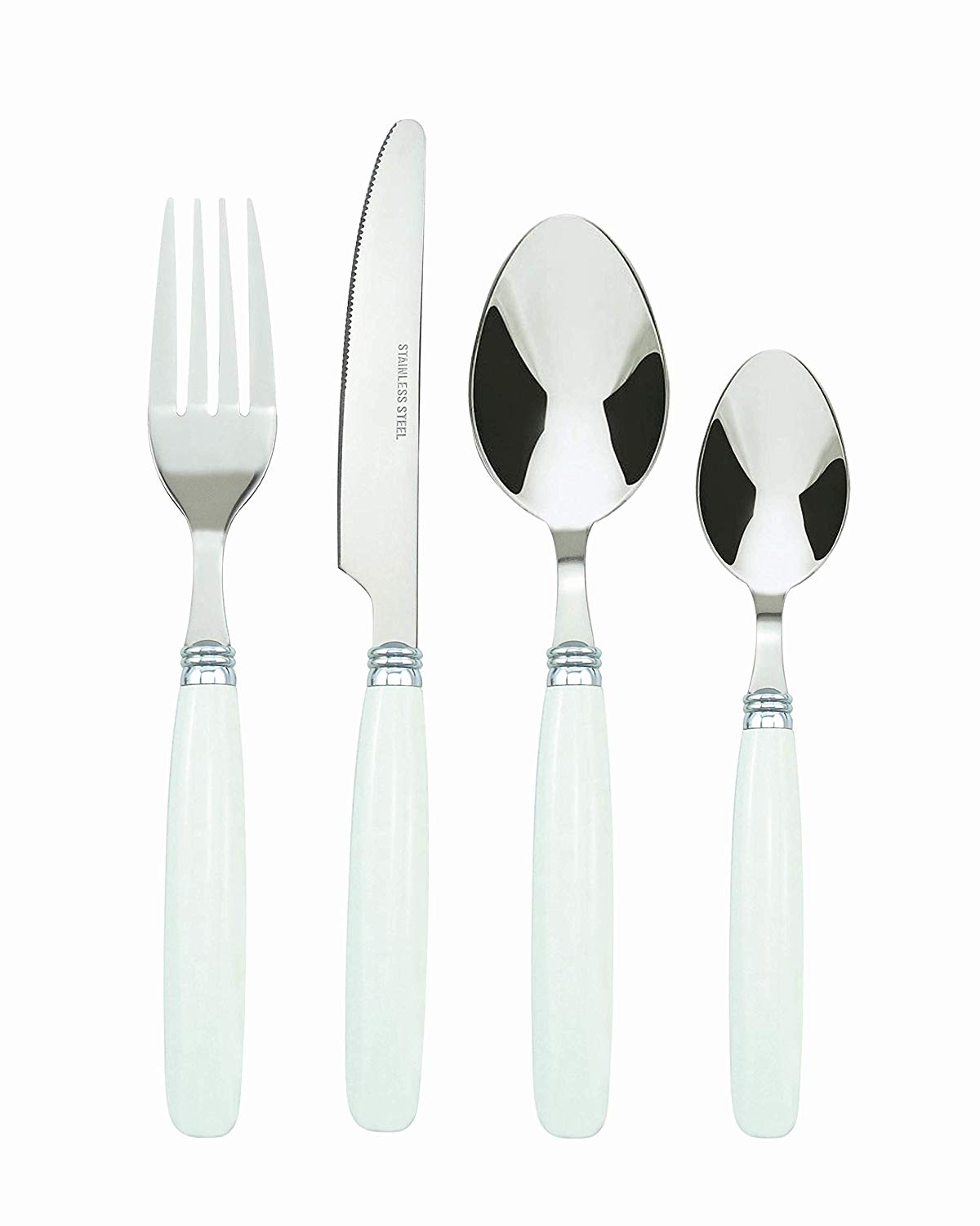 Bon Float 16-Piece Stainless Steel Cutlery Set - Ivory
