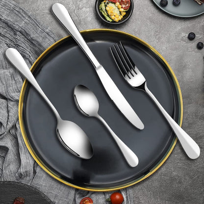 Bon Baguette 24-Piece Stainless Steel Cutlery Set