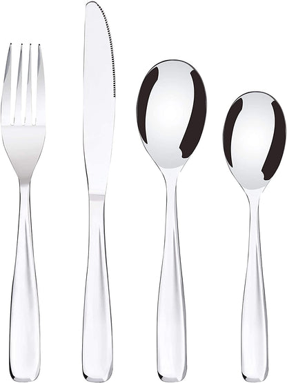 Bon Scoop 24-Piece Stainless Steel Cutlery Set