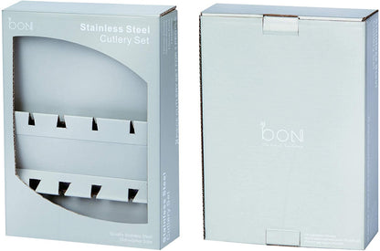 Bon Scoop 24-Piece Stainless Steel Cutlery Set