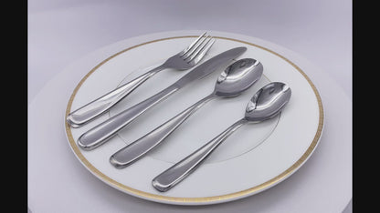 Bon Scoop 24-Piece Stainless Steel Cutlery Set